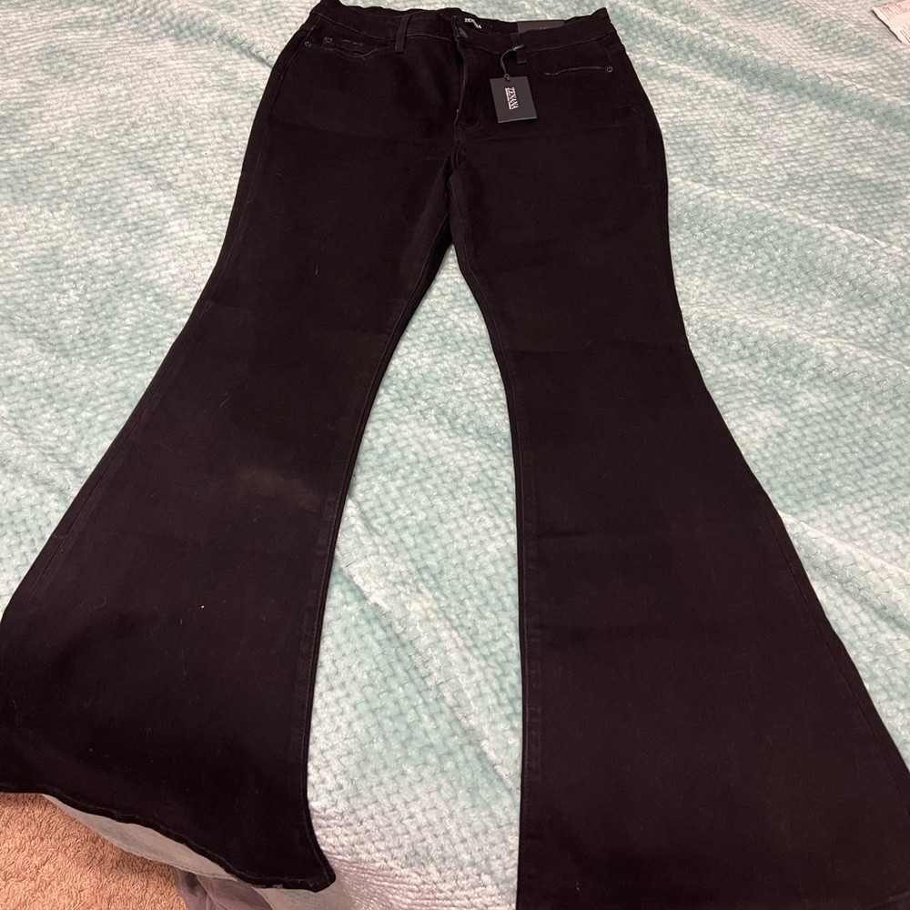 Zenana black flare jeans